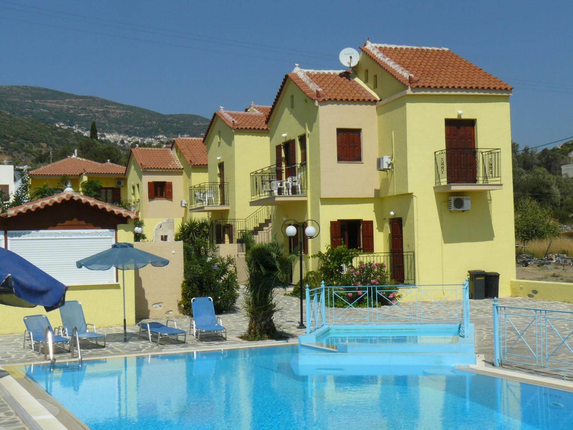 Stella Apartments Marathókampos Esterno foto